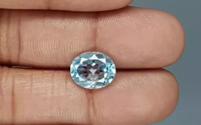 Natural Blue Topaz - 4.88 Carat Prime Quality BT-26009