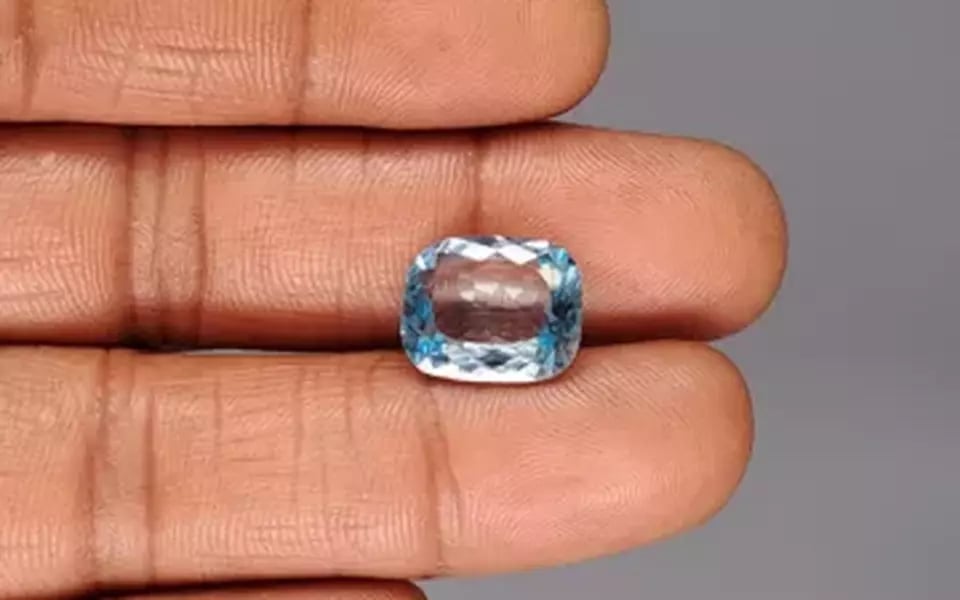 Natural Blue Topaz - 6.87 Carat Rare Quality BT-26031