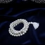 Natural Pearl (Moti) Jaap Mala 108 Beads for Meditation or Prayer