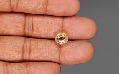 Natural Yellow Topaz - 4.96 Carat Limited Quality YT-25155