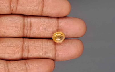 Natural Yellow Topaz - 6.16 Carat Limited Quality YT-25167