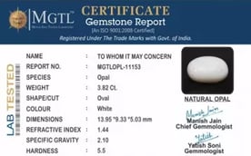 Opal - OPL 11153 (Origin - Australian) Prime - Quality