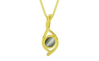 Panchdhatu Cat's Eye Pendant Fine Quality (P1)