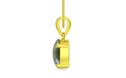 Panchdhatu Cat's Eye Pendant Fine Quality (P10)