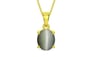 Panchdhatu Cat's Eye Pendant Fine Quality (P10)