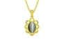 Panchdhatu Cat's Eye Pendant Fine Quality (P3)