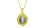 Panchdhatu Cat's Eye Pendant Fine Quality (P5)