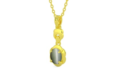 Panchdhatu Cat's Eye Pendant Fine Quality (P6)