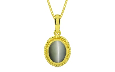 Panchdhatu Cat's Eye Pendant Fine Quality (P7)