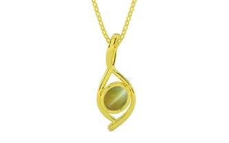 Panchdhatu Cat's Eye Pendant Limited Quality (P1)
