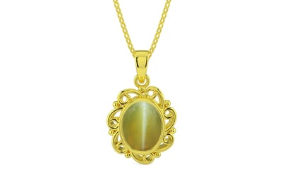 Panchdhatu Cat's Eye Pendant Limited Quality (P5)