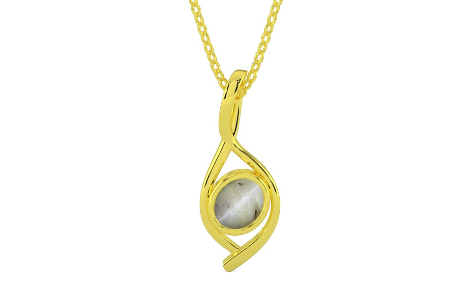 Panchdhatu Cat's Eye Pendant Prime Quality (P1)