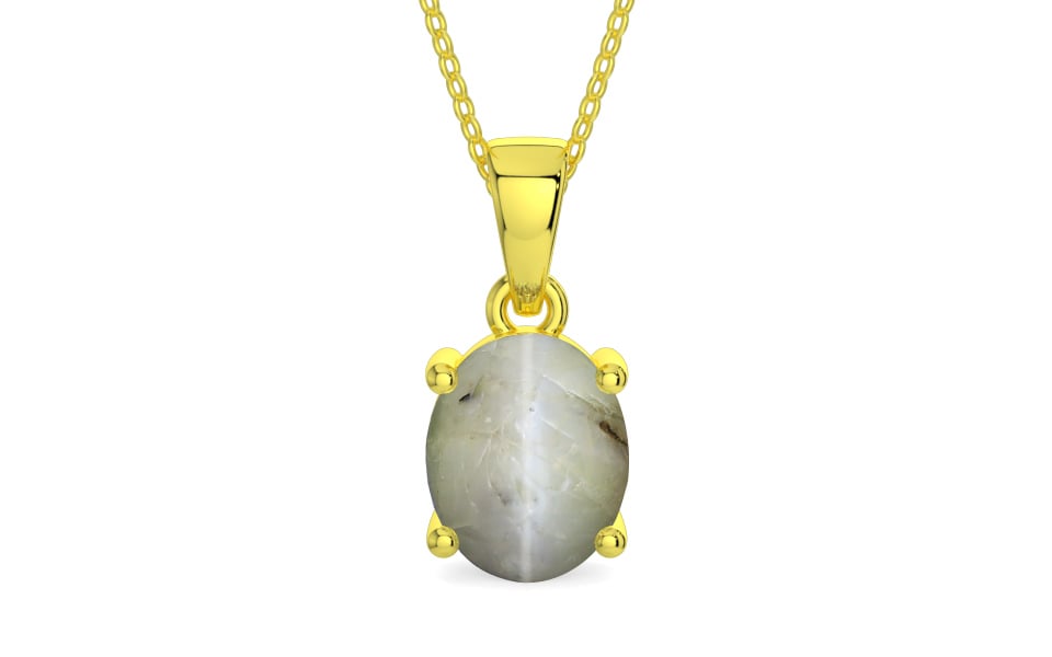 Panchdhatu Cat's Eye Pendant Prime Quality (P10)