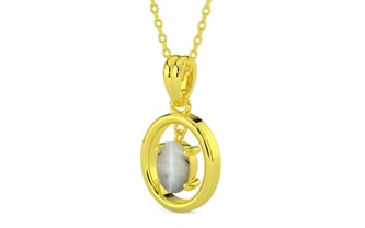 Panchdhatu Cat's Eye Pendant Prime Quality (P2)