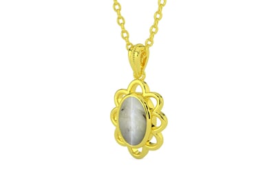 Panchdhatu Cat's Eye Pendant Prime Quality (P3)