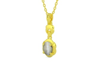 Panchdhatu Cat's Eye Pendant Prime Quality (P6)