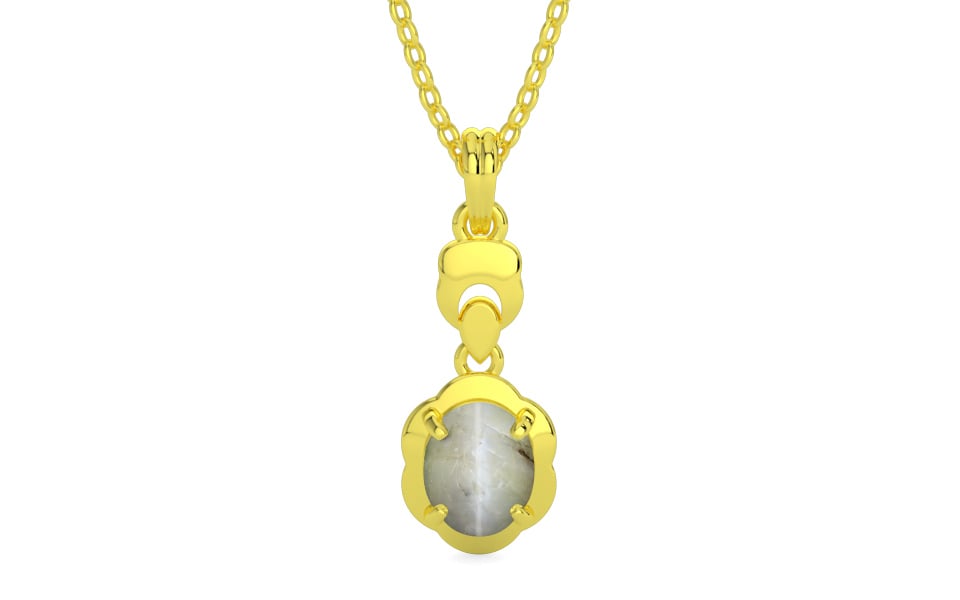 Panchdhatu Cat's Eye Pendant Prime Quality (P6)