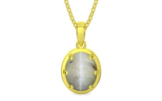 Panchdhatu Cat's Eye Pendant Prime Quality (P8)