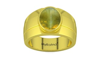 Panchdhatu Cat's Eye Ring Rare Quality (R1)