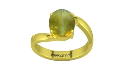 Panchdhatu Cat's Eye Ring Rare Quality (R2)