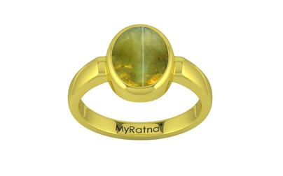 Panchdhatu Cat's Eye Ring Rare Quality (R6)