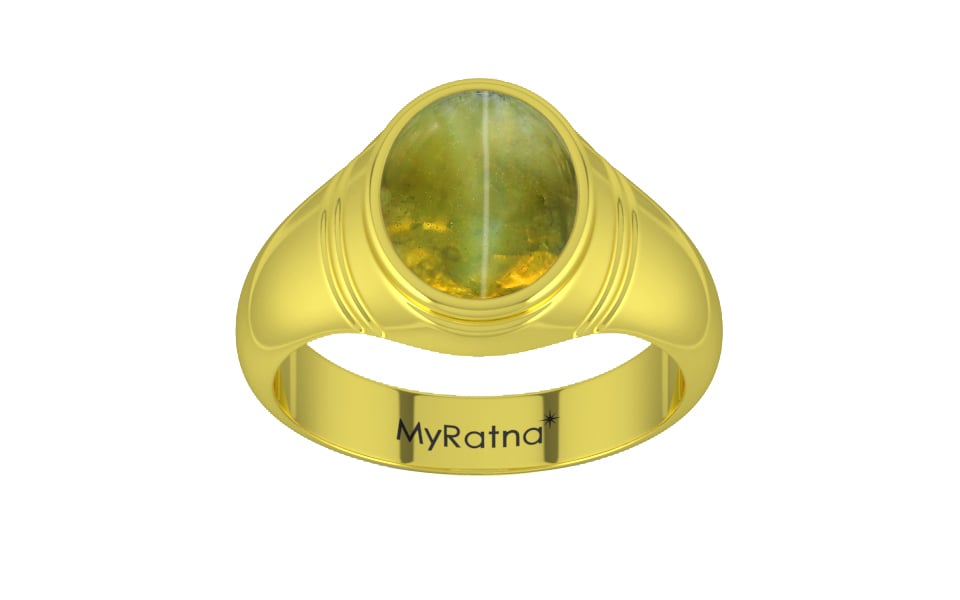 Panchdhatu Cat's Eye Ring Rare Quality (R7)