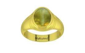 Panchdhatu Cat's Eye Ring Rare Quality (R7)