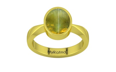 Panchdhatu Cat's Eye Ring Rare Quality (R9)
