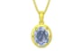 Panchdhatu Ceylon Blue Sapphire Pendant Fine Quality (P8)