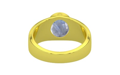 Panchdhatu Ceylon Blue Sapphire Ring Fine Quality (R10)