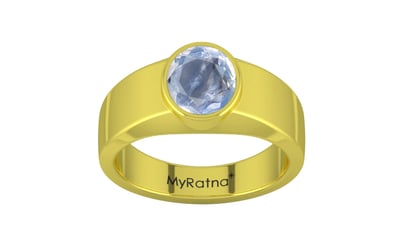 Panchdhatu Ceylon Blue Sapphire Ring Fine Quality (R10)
