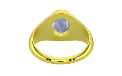 Panchdhatu Ceylon Blue Sapphire Ring Fine Quality (R12)