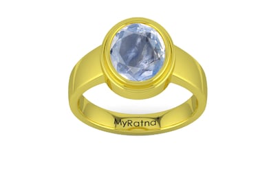 Panchdhatu Ceylon Blue Sapphire Ring Fine Quality (R3)