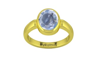 Panchdhatu Ceylon Blue Sapphire Ring Fine Quality (R6)