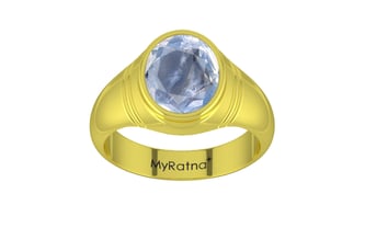 Panchdhatu Ceylon Blue Sapphire Ring Fine Quality (R7)