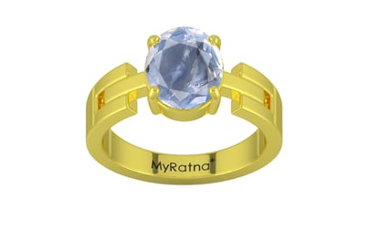 Panchdhatu Ceylon Blue Sapphire Ring Fine Quality (R8)