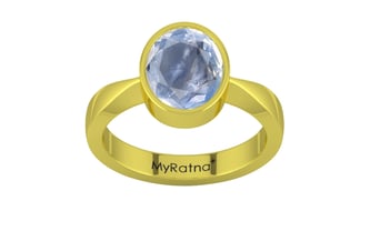 Panchdhatu Ceylon Blue Sapphire Ring Fine Quality (R9)