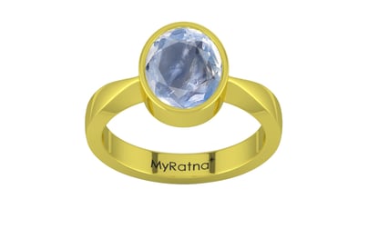 Panchdhatu Ceylon Blue Sapphire Ring Fine Quality (R9)