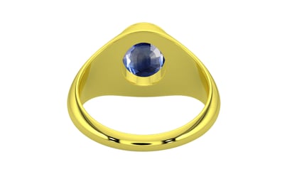 Panchdhatu Ceylon Blue Sapphire Ring Limited Quality (R12)