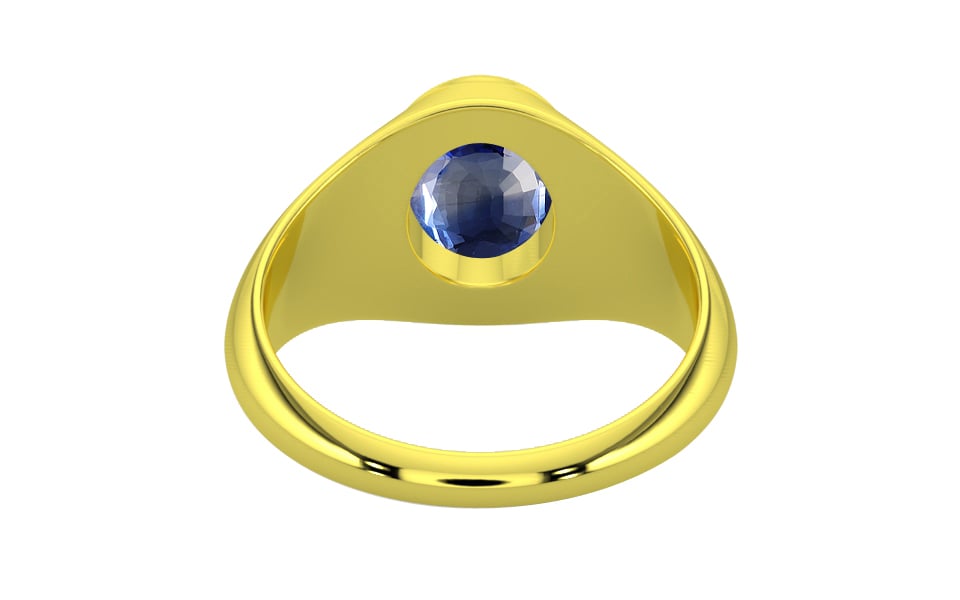 Panchdhatu Ceylon Blue Sapphire Ring Limited Quality (R12)