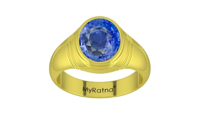 Panchdhatu Ceylon Blue Sapphire Ring Limited Quality (R7)
