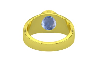 Panchdhatu Ceylon Blue Sapphire Ring Prime Quality (R10)