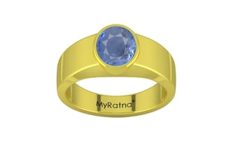 Panchdhatu Ceylon Blue Sapphire Ring Prime Quality (R10)