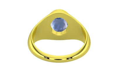Panchdhatu Ceylon Blue Sapphire Ring Prime Quality (R12)