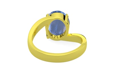 Panchdhatu Ceylon Blue Sapphire Ring Prime Quality (R2)