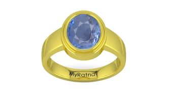 Panchdhatu Ceylon Blue Sapphire Ring Prime Quality (R3)