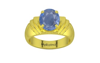Panchdhatu Ceylon Blue Sapphire Ring Prime Quality (R4)