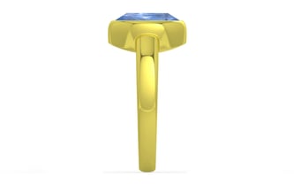 Panchdhatu Ceylon Blue Sapphire Ring Prime Quality (R6)