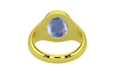 Panchdhatu Ceylon Blue Sapphire Ring Prime Quality (R7)