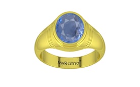 Panchdhatu Ceylon Blue Sapphire Ring Prime Quality (R7)